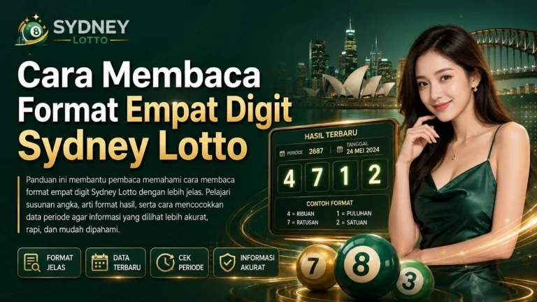 Cara Membaca Format Empat Digit Sydney Lotto