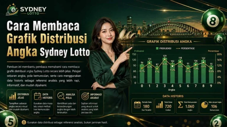 Cara Membaca Grafik Distribusi Angka Sydney Lotto