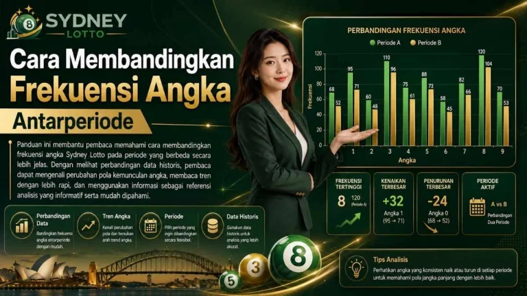 Cara Membandingkan Frekuensi Angka Antarperiode