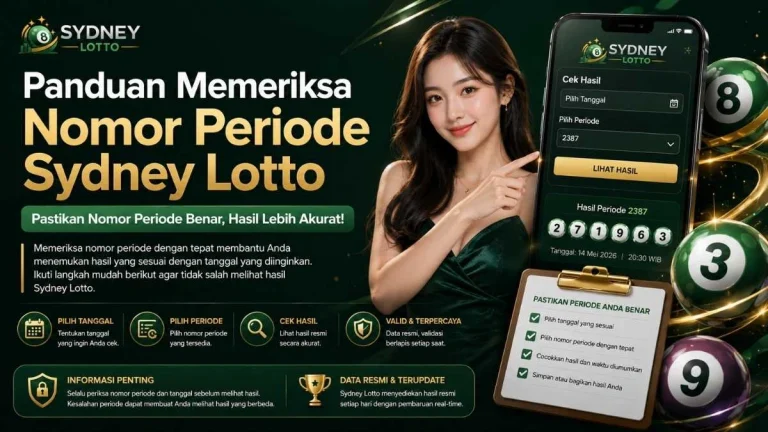 Panduan Memeriksa Nomor Periode Sydney Lotto